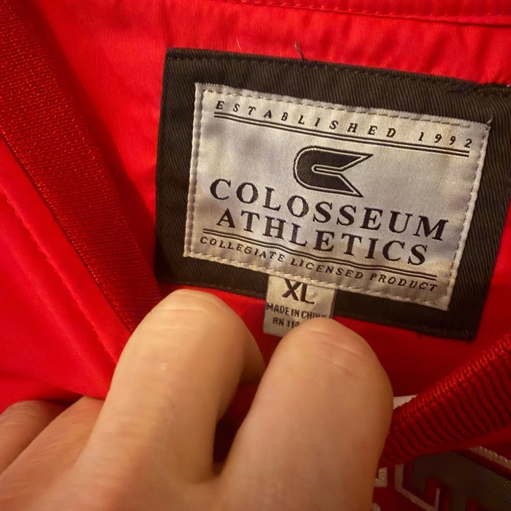 Ohio State Red Pullover men’s extra large, thin breezy. Bulldogs. - Picture 3 of 14